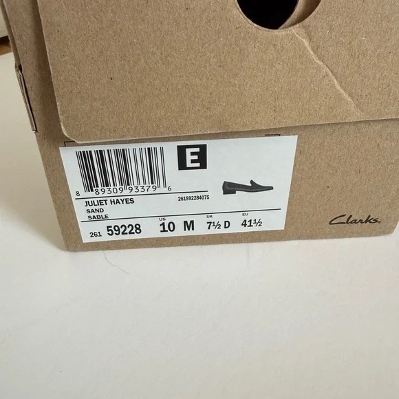 Clarks Women's Perforated Suede Slip-On Loafers - Beige - Picture 3 of 4